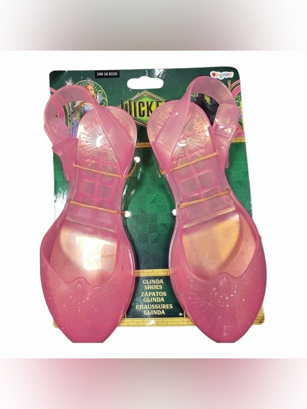 New Disguise Glinda Shoes Pink Glitter Fairy Shoes (4+)